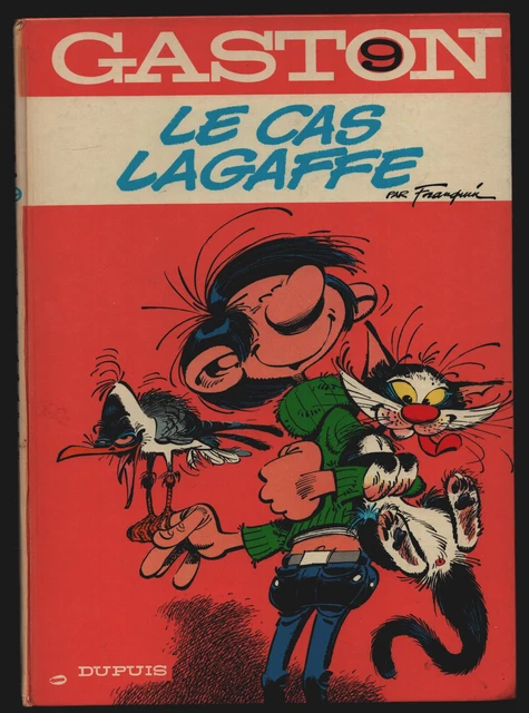 GASTON T. 9 Le Cas Lagaffe De Franquin Ods Rond 1974 Tres Bel Etat EUR ...