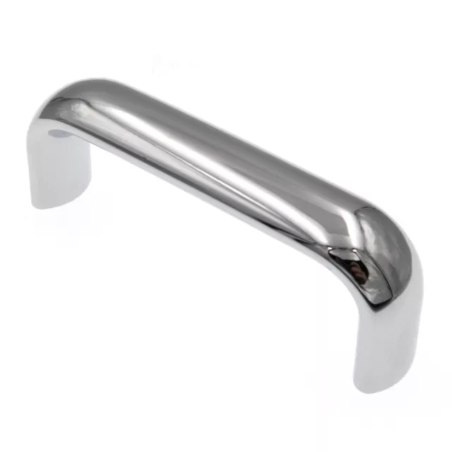 Keeler Power & Beauty Chrome 3"cc Furniture Cabinet Handle Pull Solid Brass K201