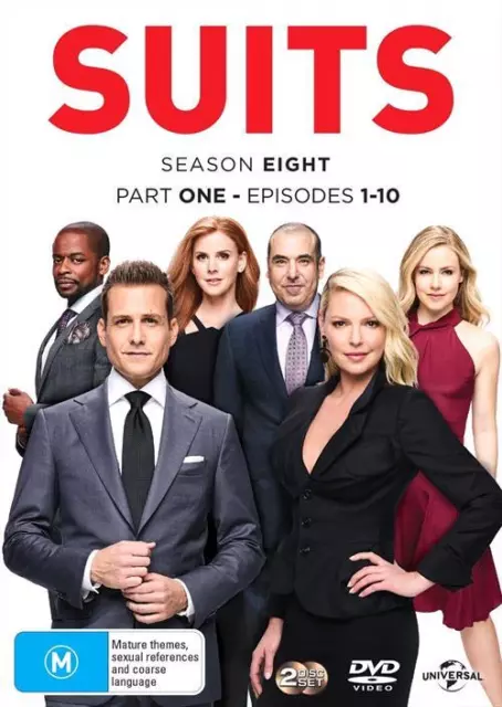 Suits - Season 8 - Part 1  (DVD) New & Sealed - Reg 4