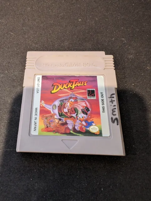 Tested - Disney Duck Tales Ducktales Nintendo Game Boy Gameboy GB