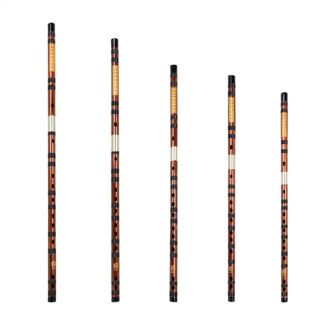 Bambusflöte/Dizi steckbar traditionelles handgefertigtes chinesisches Musikinstrument. Teil