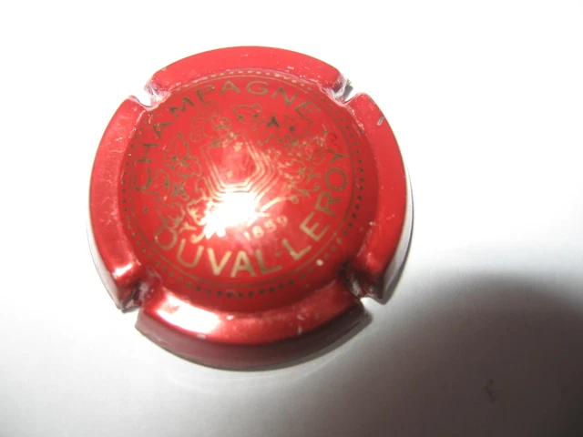 1 CAPSULE DE champagne Duval Leroy N°6 rouge foncé or et rouge EUR 1,00