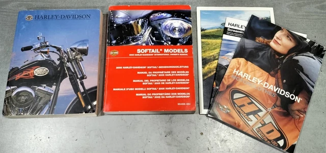 Manuale d'uso e Manutenzione Harley Davidson Softail 2005 in Italiano