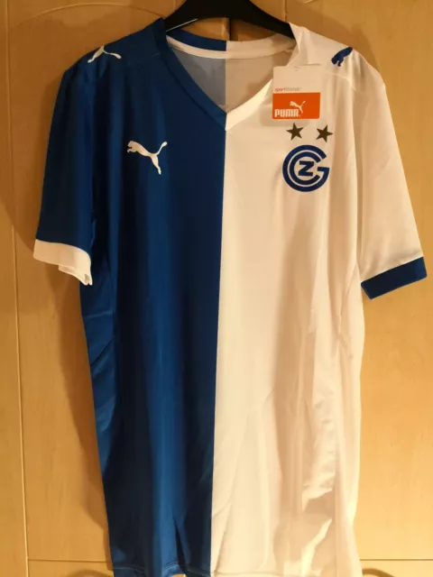 Grasshopper Zurich (Switzerland) Home Football Shirt  jersey soccer  BNWT men M 3