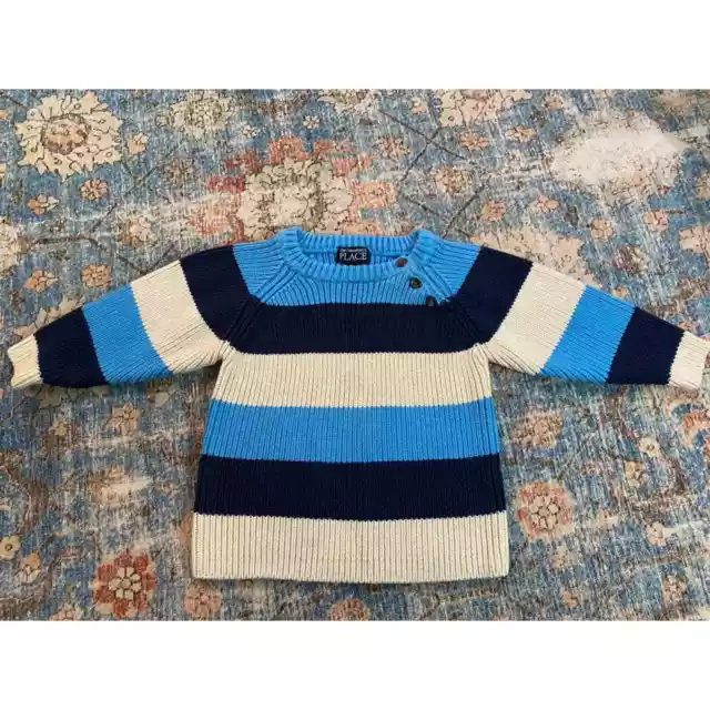 The Childrens Place 24mo striped Sweater Baby EUC