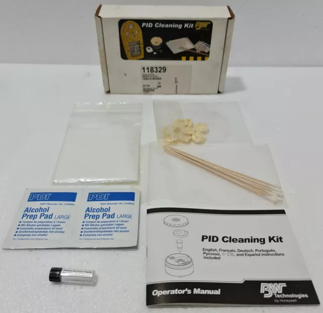 Bw Technologies/Honeywell Pid Cleaning Kit M5Pid-Cln-K1 118329