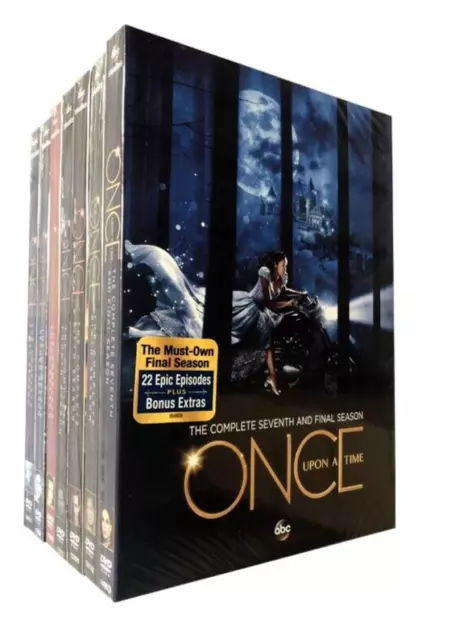 Once Upon a Time: Complete Series Season 1-7 DVD 35-Disc Box Set New & Sealed