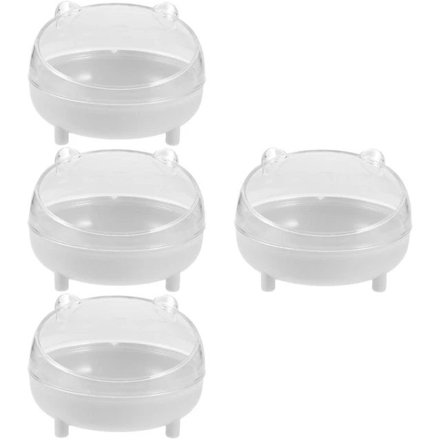 4 x mouse da corsa bagno di sabbia topo da corsa sandbox criceto sabbia vasca da bagno criceto vasca da bagno criceto