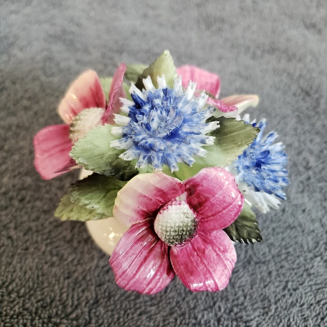 Royal Albert Bone China Flowers of the Month Series - Flower Bouquets - Poppy