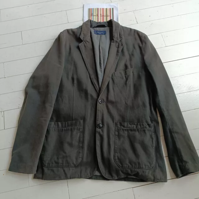 Paul Smith Jacket Size Large - VERY STYLISH - MOLESKIN - Stunning Details