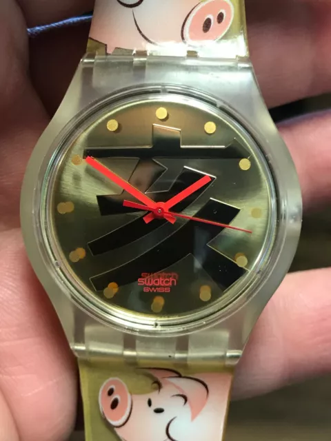 Swatch online pig watch