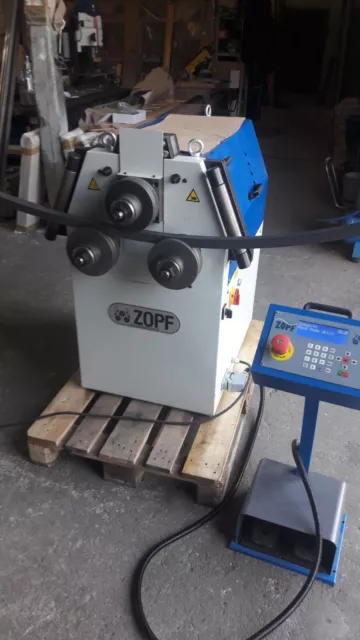 Biegemaschine Zopf ZB 80/3 ECO mit Wendelbiegevorrichtung und CD 2