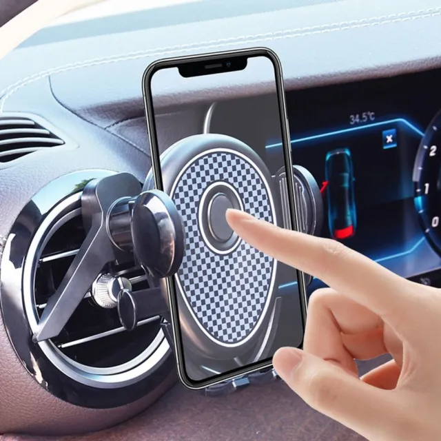 CellPhone Bracket Gravity Auto Phone Holder Clip Air Vent Car Phone Holder