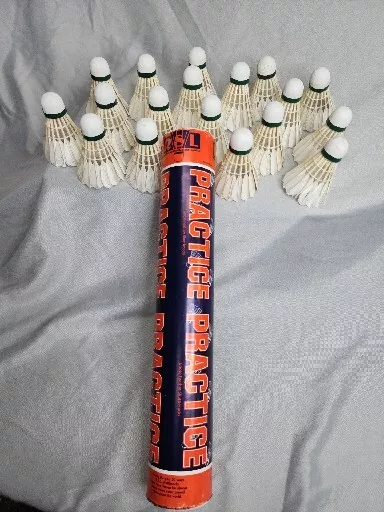 100% Genuine RSL Practice Goose Feater Shuttlecocks Badminton