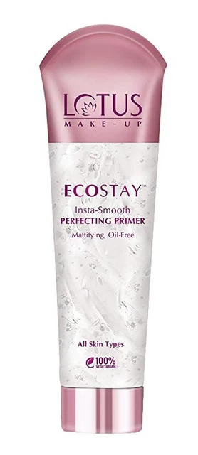 Lotus Herbals Ecostay Lisse Perfectionnant Base Pour Maquillage Brillant 30g