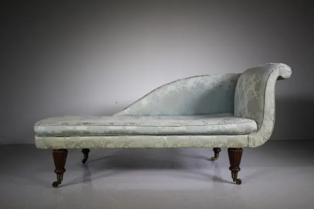 English Regency Antique Upholstered Daybed