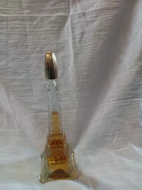 Jules Robin Cognac Eiffel Tower shaped glass bottle 3