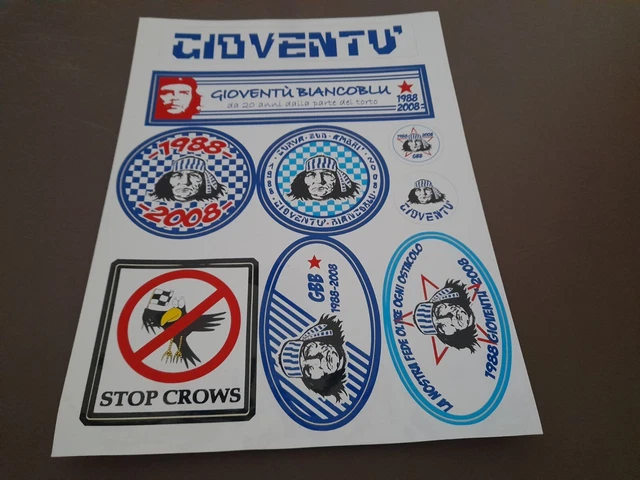 Sciarpa ultras Juventus FC - Gioventù bianconera - vintage