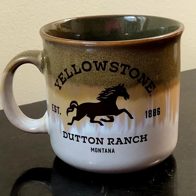 YELLOWSTONE DUTTON RANCH MONTANA Coffee/Tea Mug Cup LARGE 20 OZ. 2023