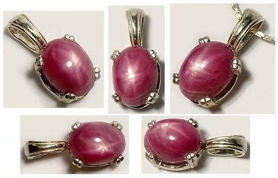 Star Ruby Pendant 6½ct Antique 19thC Medieval Shaman Divination Prophecy Sorcery