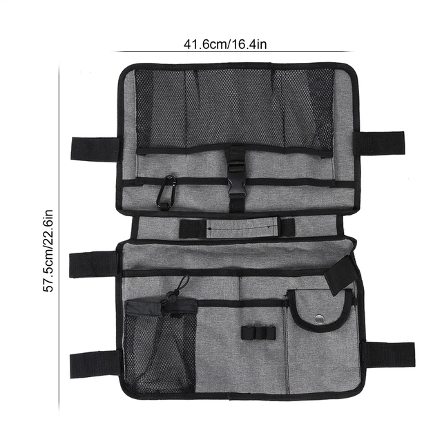 Bolsa de Caminante de Doble Cara Tela Impermeable Silla de Ruedas Scooter Bolsa de Almacenamiento CHW