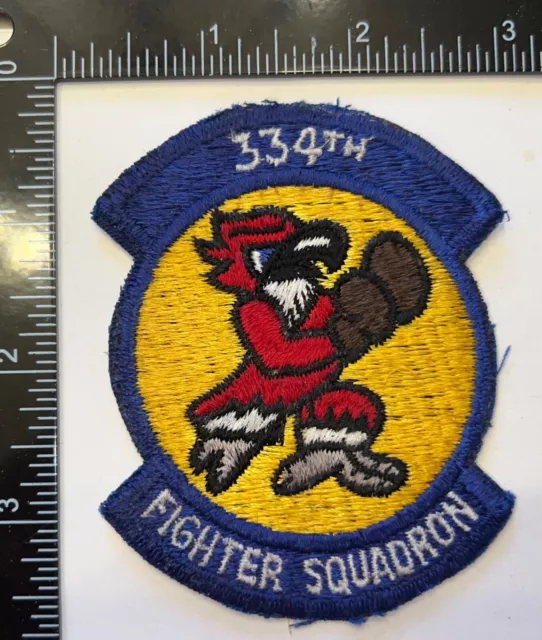 USAF US AIR Force 334th Fighter Squadron Patch $22.00 - PicClick