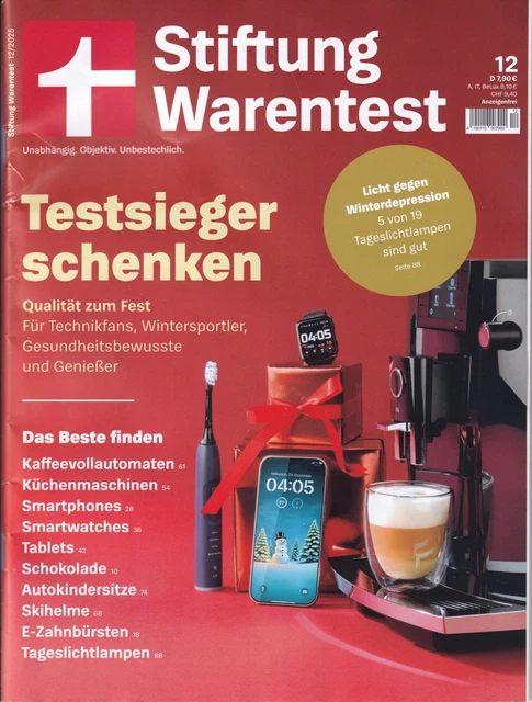 Stiftung Warentest Aktuelles Heft