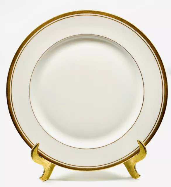 VTG Syracuse China MONTICELLO Old Colony OPCO Ivory Gold 9 3/4” Dinner Plate