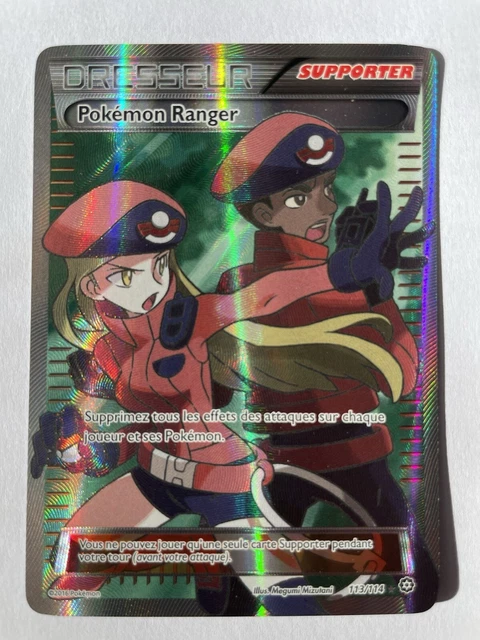 CARTE POKÉMON POKEMON RANGER 113/114 Full Art Offensives Vapeurs FR ...