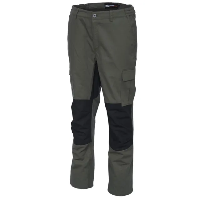 Savage Gear Fighter Trousers Olive Night M/L/XL Anglerhose Angeln Bekleidung