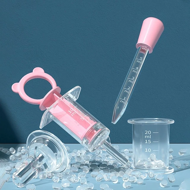 Anti-Choke Sicherheit Kleinkind Medizin Feeder Säugling Baby Dropper Typ Feeder