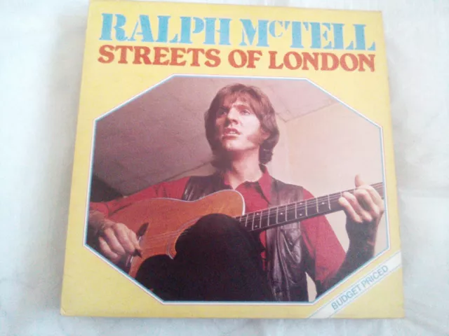 RALPH MCTELL Streets of London LP Transatlantic 1975 11trs exc