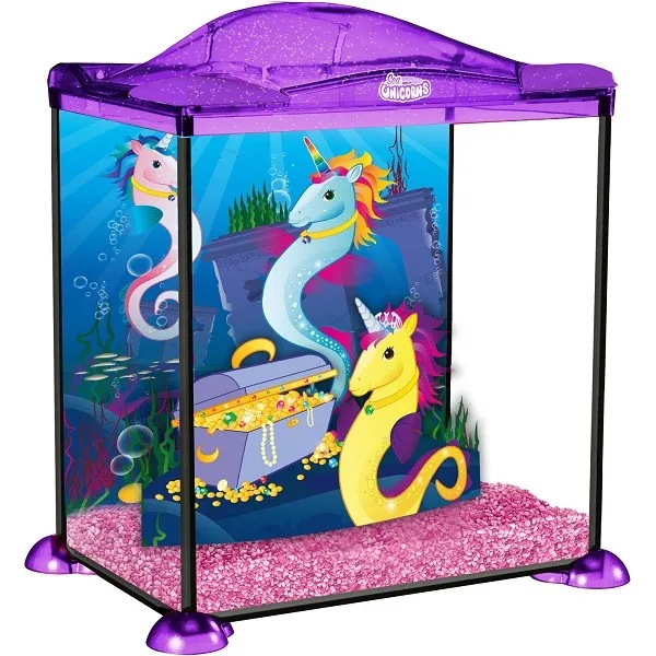 Marina Sea Unicorn Starter Kit 17L Kids Aquatic Fish Tank Fresh Aquarium Filter