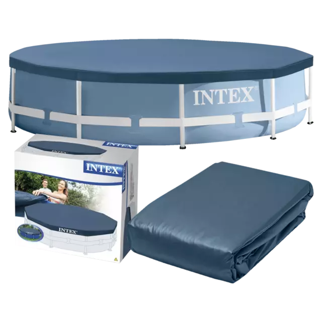 Intex Lona Marco Pool 457cm Cubierta para Piscina Armazón de Acero