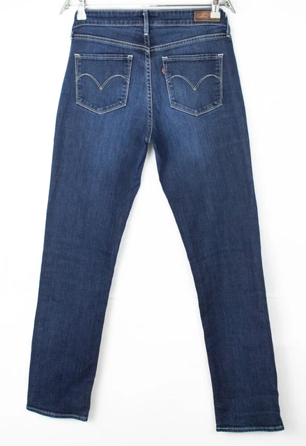 Jeans Levi's Demi Curve Skinny Femme Taille W29 L32 Noir - Occasion Très Bon état