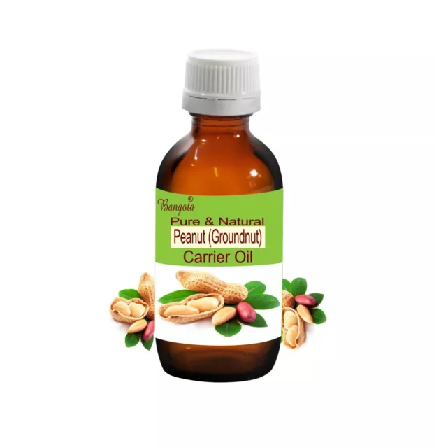 Cacahuete (Groundnut) Pure Natural Cold Pressed Oil Arachis Hypogaea de Bangota