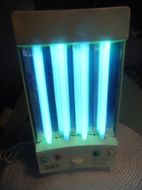 OBH Type 1590 Solarium Gesichtsbräuner  funktioniert 80 Watt