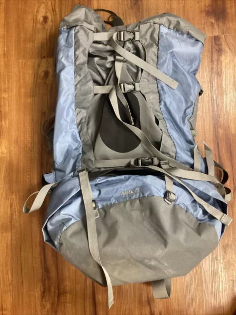 VTG Osprey Luna 75 Womens S/M Internally Framed Belted Hiking Backpack 2 in  1