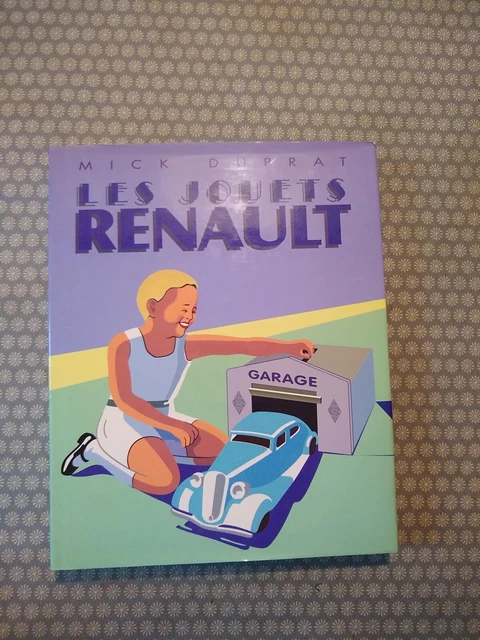 Livre Ancien 'Jouets Renault' – Occasion Bon état, Collection Auto
