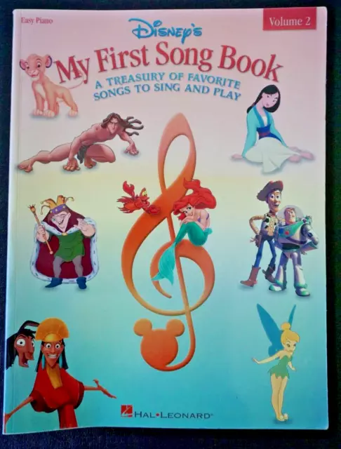 Disney's My First Song Book - A Treasury of Favorite Songs to Sing