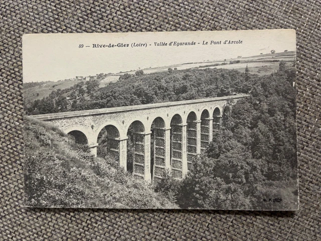 Carte Postale Ancienne CPA 42 – Rive De Gier, Le Pont De L'Industrie – France, Vers 1900
