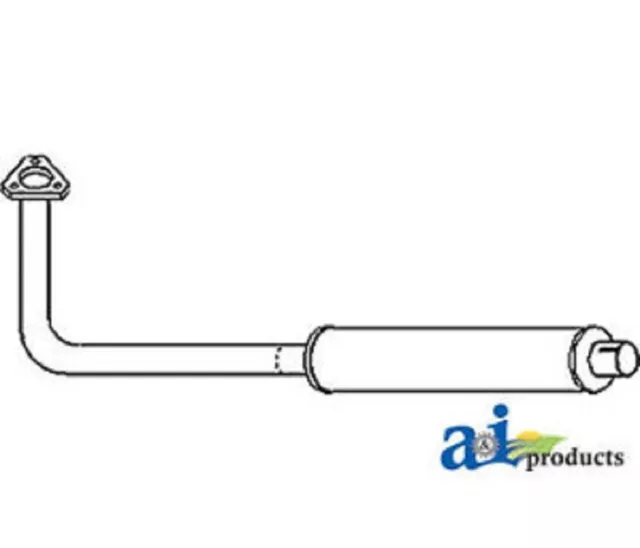 A-MF3210 For Massey Ferguson MUFFLER 35