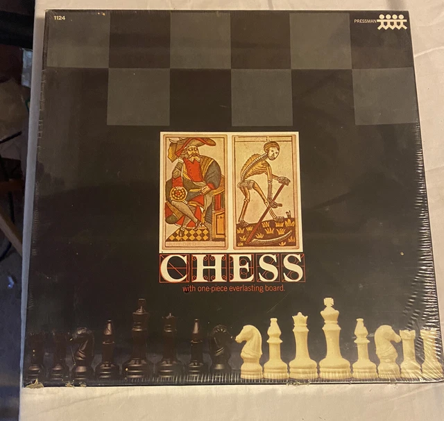 VINTAGE PRESSMAN CHESS Board Game 1124 Brand New Sealed 196070s NOS