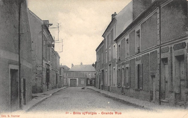 Cpa 91 Briis Sous Forges Grande Rue
