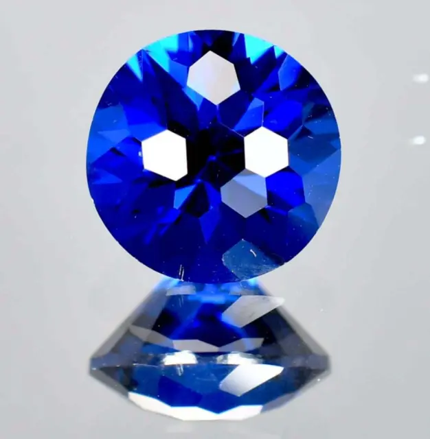 HUGE 11.35 Ct Natural Lustrous Blue Tanzanite GIT Certified Master Cut Gemstone