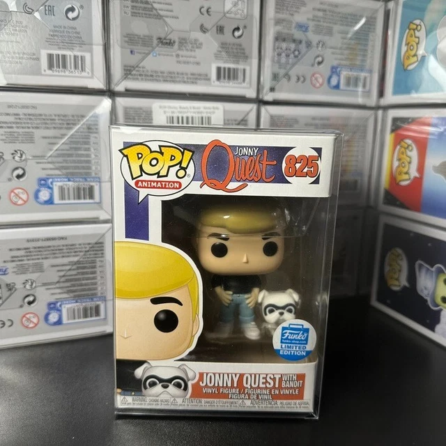 Funko Pop! Animation Jonny Quest with Bandit #825 F5 Shop Exclusive Vinyl Figure