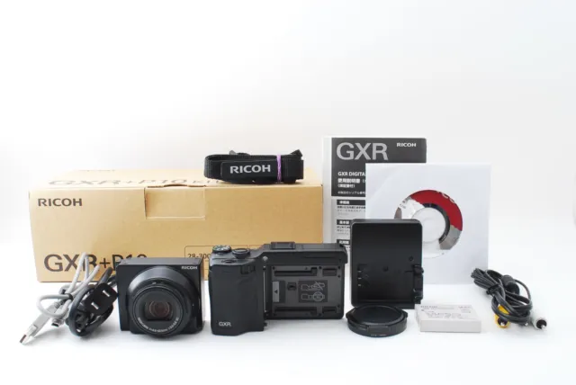 RICOH GXR 10.0MP Digital Camera + P10 28-300mm GR Zoom Lens Kit w/ Box [Exc+++]