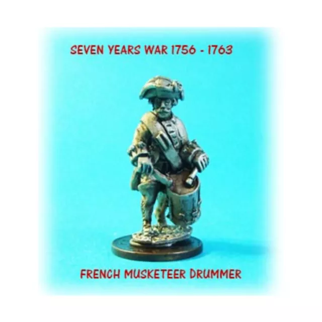 AW Minis French Indian War 28mm French Drummer Pack New
