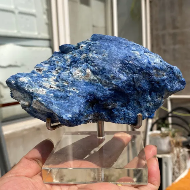 1.9lb Large Rare Dumortierite Blue Gemstone Crystal Rough Specimen Madagascar