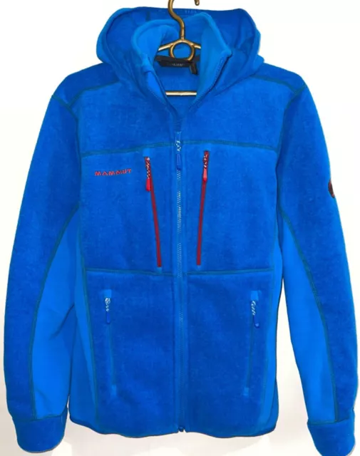 Mammut Micata Hoody Jacket Polartec Thermal Pro Mens Small Dark Cyan Rrp £220